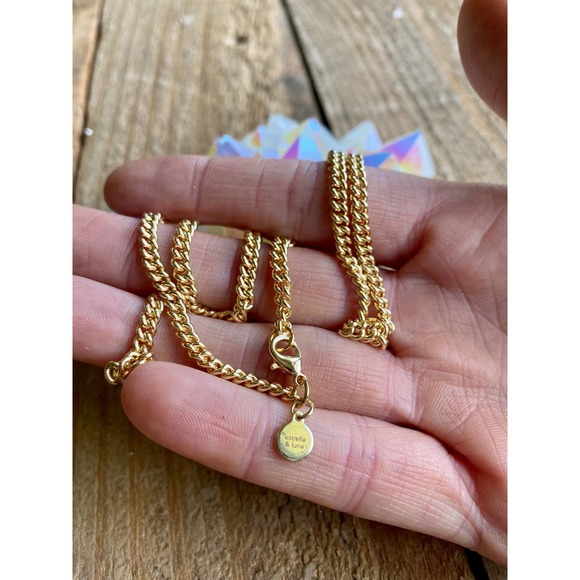 *Lena* Blank Chain Necklace - Picture 3 of 5